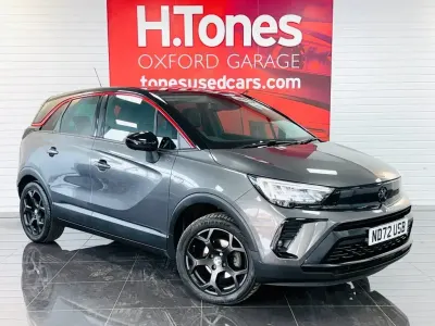 Used Vauxhall Crossland GS Line 130 HP (95 kW) 2022 Grey SUV