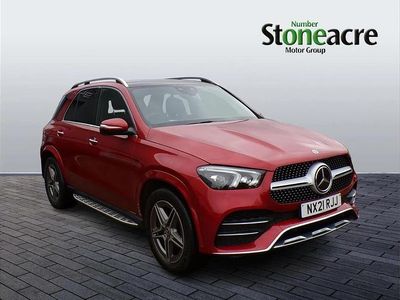 Used Mercedes GLE350 AMG line 320 HP (235 kW) 2021 Red SUV