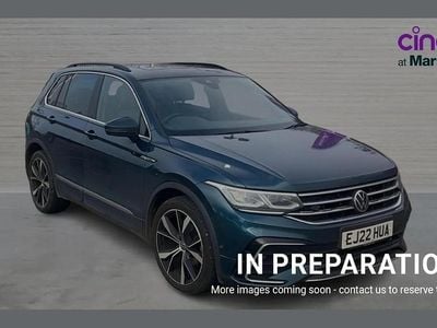 Used VW Tiguan R-line 150 HP (110 kW) 2022 Blue SUV