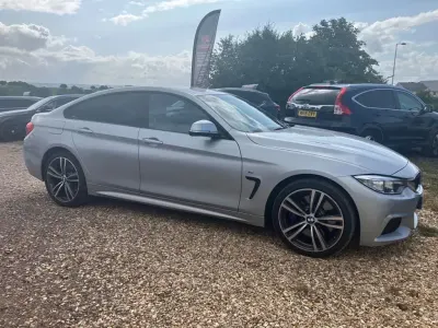 Used BMW 435 M Sport 313 HP (230 kW) 2016 Silver Hatchback