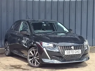 Gebraucht Peugeot 208 Allure Premium 100 PS (73 kW) 2020 Schwarz Kleinwagen