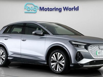 Silver Used 2021 Audi Q4 e-tron Sport SUV | £17,800 (Good price)