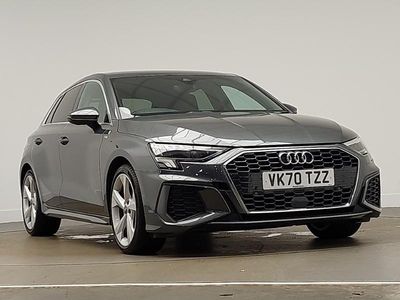 Used Audi A3 S-Line 150 HP (110 kW) 2020 Grey Hatchback