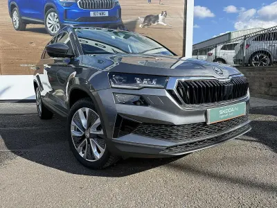 Used Skoda Karoq SE L 150 HP (110 kW) 2023 Graphite grey metallic SUV