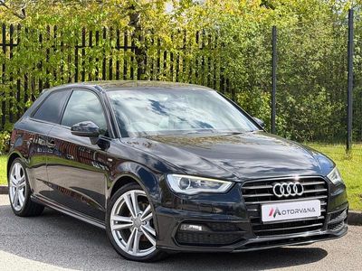 Used Audi A3 S-Line 150 HP (110 kW) 2014 Black Hatchback
