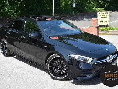 Used Mercedes A35 AMG Premium Plus 2020 Black Sedan
