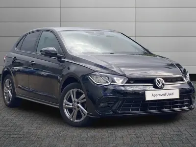 Used VW Polo R-line 95 HP (69 kW) 2023 Black Hatchback