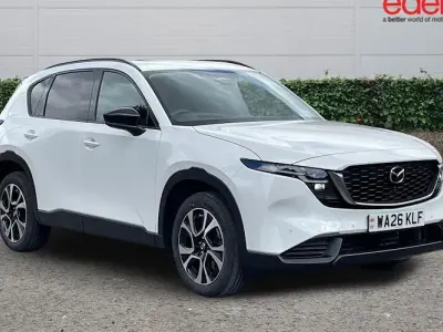 New Mazda CX-5 Exclusive-Line 141 HP (103 kW) 2026 White SUV
