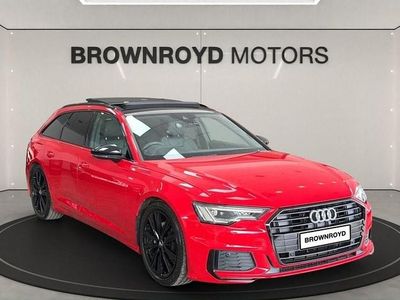 Used Audi A6 S-Line 204 HP (150 kW) 2018 Red Estate