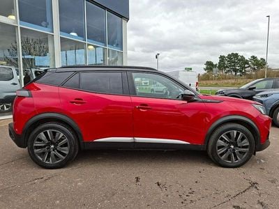 Used Peugeot e-2008 Premium 98 kW (134 HP) 2021 Red SUV