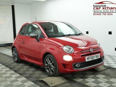 Used Fiat 500 S 69 HP (50 kW) 2018 Red Hatchback