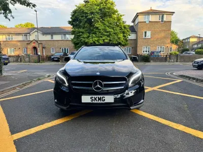 Used Mercedes GLA220 AMG line 170 HP (125 kW) 2015 Black SUV