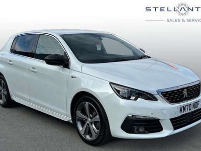 used Peugeot 308 1.2 PURETECH GT EURO 6 (S/S) 5DR PETROL FROM 2020 FROM LIVERPOOL (L13 4EJ) | SPOTICAR