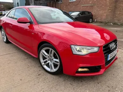 Used Audi A5 S-Line 2013 Red Coupe