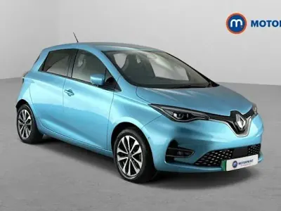 Used Renault Zoe GT-Line 100 kW (136 HP) 2021 Blue Hatchback
