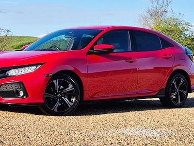 Used Honda Civic Sport 182 HP (133 kW) 2017 Red Hatchback