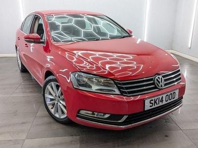 Begagnad VW Passat Executive 2014 Röd Sedan