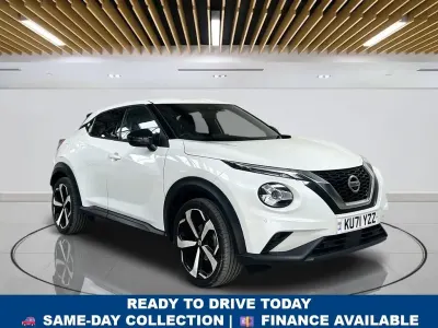 Used Nissan Juke S 114 HP (83 kW) 2021 White SUV