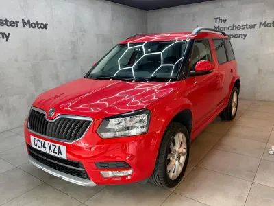 Used Skoda Yeti SE 105 HP (77 kW) 2014 Red SUV
