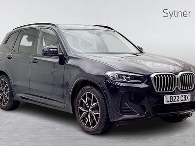 Black Used 2022 BMW X3 M Sport SUV | £33,000 (Fair price)