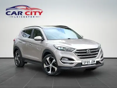 Used Hyundai Tucson Premium SE 185 HP (136 kW) 2016 Beige SUV