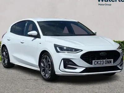 Used Ford Focus ST-Line X 152 HP (111 kW) 2023 White Hatchback
