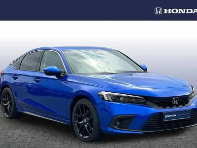 Used Honda Civic Advance 184 HP (135 kW) 2023 Blue Hatchback