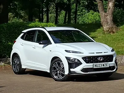 Used Hyundai Kona N Line 120 HP (88 kW) 2023 White SUV