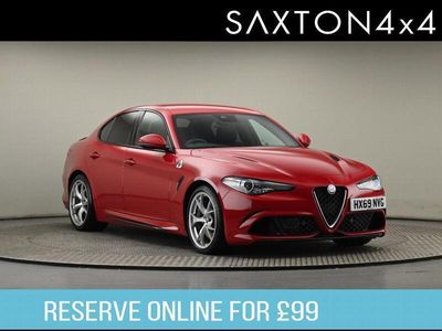 used Alfa Romeo Giulia 2.9 V6 BiTurbo Quadrifoglio 4dr Auto