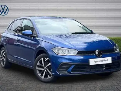 New VW Polo Match 95 HP (69 kW) 2026 Blue Hatchback