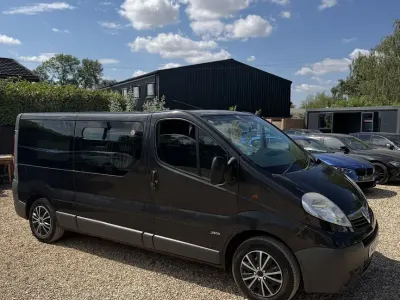 Used Vauxhall Vivaro 2011 Black MPV