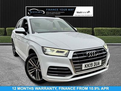 White Used 2019 Audi Q5 S-Line SUV | £17,195 (Fair price)