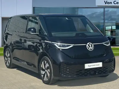 Begagnad VW ID. Buzz Pro 150 kW (204 HK) 2024 Svart Minibuss