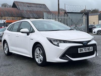 Used Toyota Corolla 122 HP (89 kW) 2020 White Estate