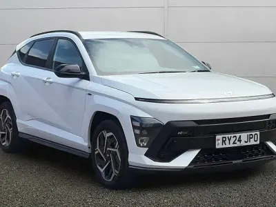 Used Hyundai Kona N Line 141 HP (103 kW) 2024 White SUV