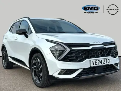 Begagnad Kia Sportage GT-Line 157 HK (115 kW) 2024 Vit SUV