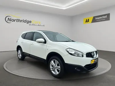 Used Nissan Qashqai +2 Acenta 117 HP (86 kW) 2013 White SUV