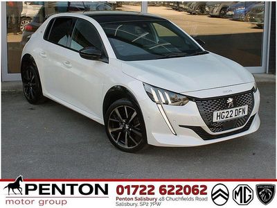 White Used 2022 Peugeot 208 Premium Hatchback | £15,990 (Fair price)