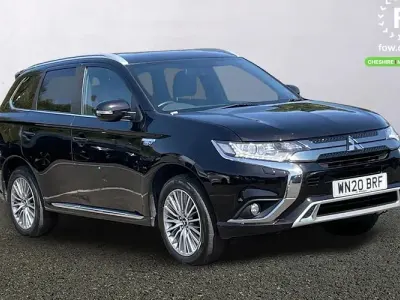 Used Mitsubishi Outlander P-HEV 224 HP (164 kW) 2020 Black Estate