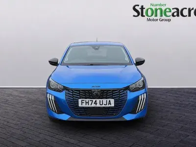 Used Peugeot 208 Allure 102 HP (75 kW) 2021 Blue Hatchback