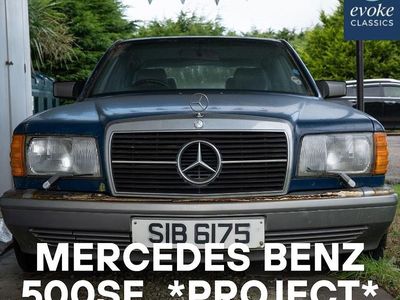 Used Mercedes 500 1983 Blue Sedan
