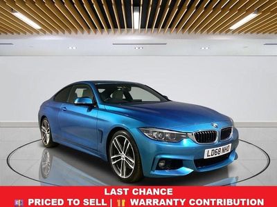 Usado BMW 420 M Sport 184 HP (135 kW) 2022 Azul Coupé