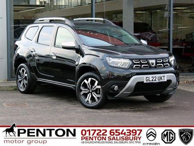 Black Used 2022 Dacia Duster Prestige Hatchback | £13,490 (Fair price)
