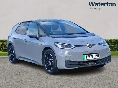 Used VW ID.3 Pure 110 kW (150 HP) 2021 Grey Hatchback