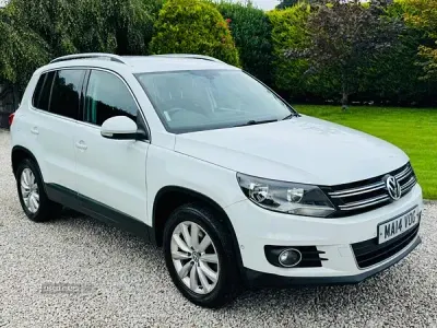 Used VW Tiguan Match 138 HP (101 kW) 2014 White SUV