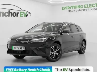 Used MG MG5 EV Trophy 114 kW (156 HP) 2022 Black Estate