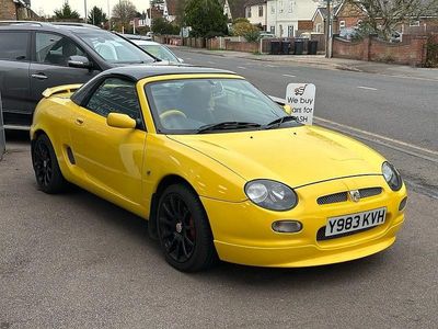Yellow Used 2001 MG F Trophy Cabriolet | £3,000