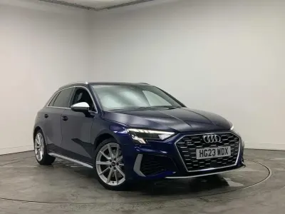 Used Audi S3 Sportback Comfort 310 HP (228 kW) 2023 Blue Hatchback