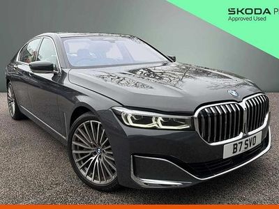 Used BMW 750 Comfort Edition 523 HP (384 kW) 2019 Grey Sedan