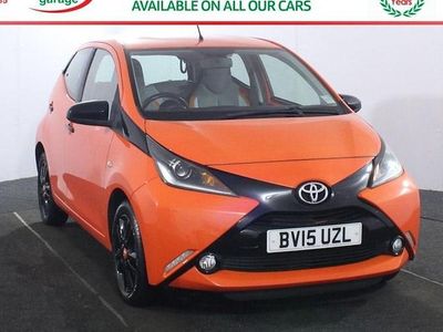 Used Toyota Aygo X-cite 69 HP (50 kW) 2015 Orange Hatchback